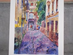 Concurso de Pintura al aire Libre en Mula 2009